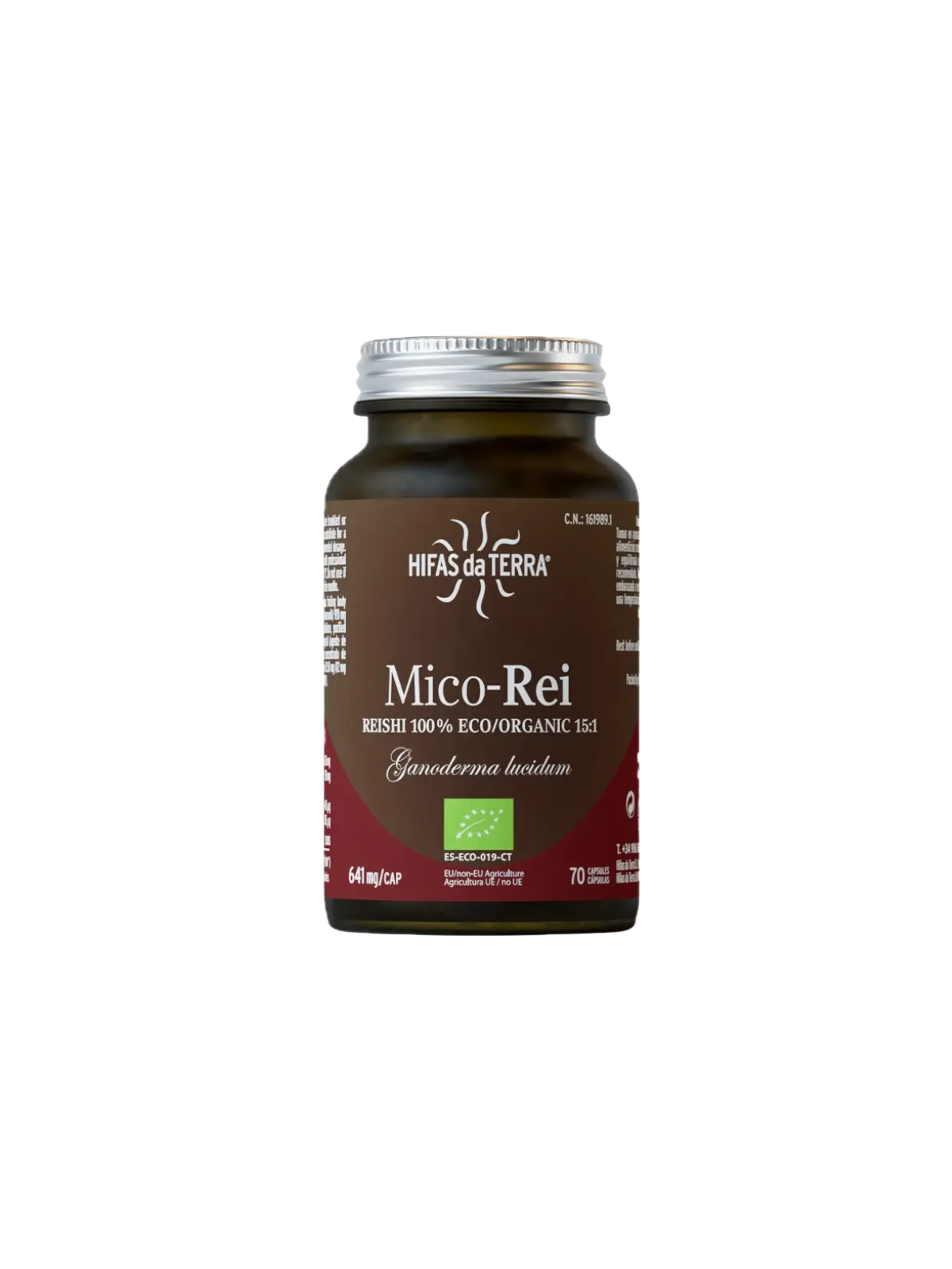 Hifas da terra mico-rey 70 caps