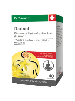Dr dunner derinol comple de hiperico 40 caps
