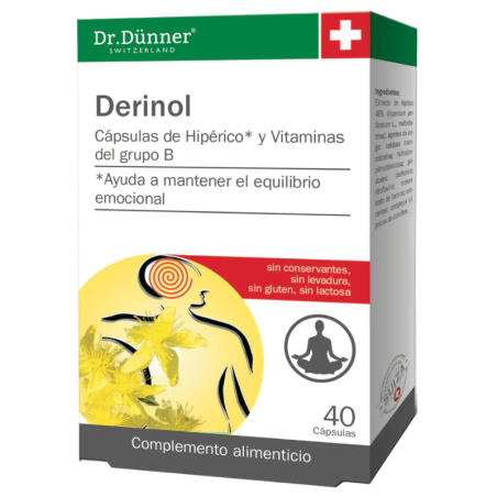 Dr dunner derinol comple de hiperico 40 caps
