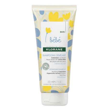Klorane bebe champú desenredante 200 ml