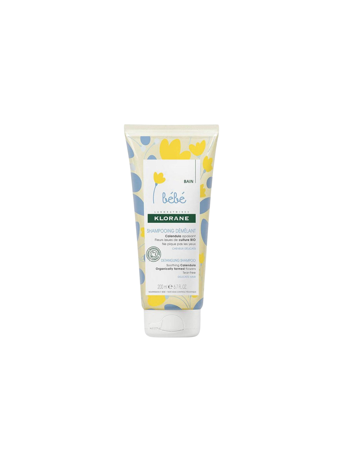 Klorane bebe champú desenredante 200 ml
