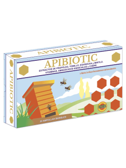 Apibiotic ampollas bebibles