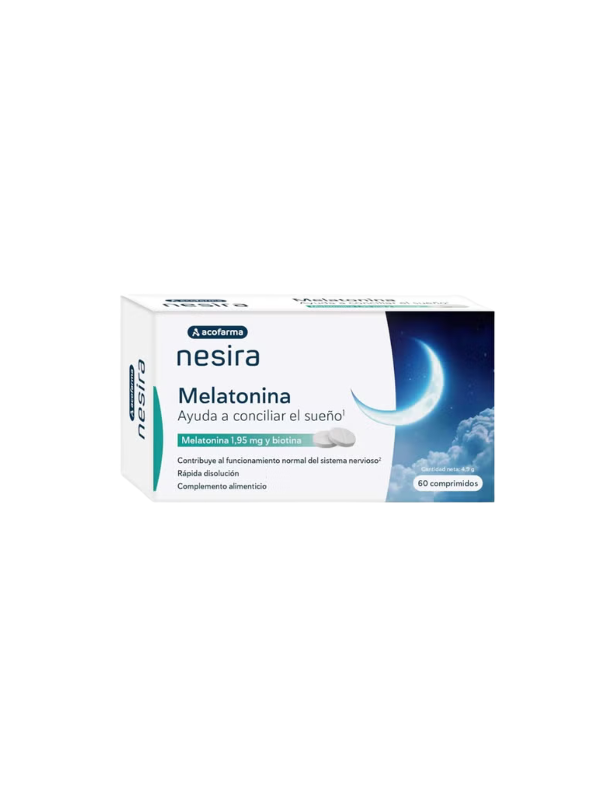 Acofarma nesira melatonina 1.95 mg