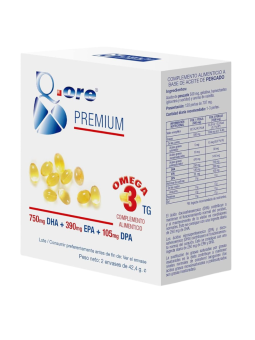 Q-ore omega 3 120 perlas