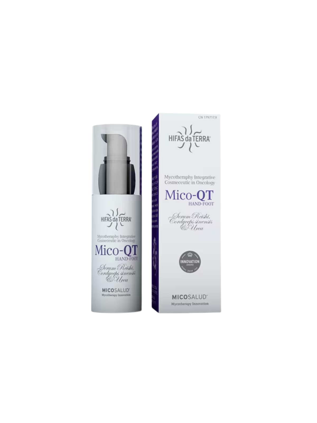 Hifas da terra Mico-QT serum oncológico manos y pies