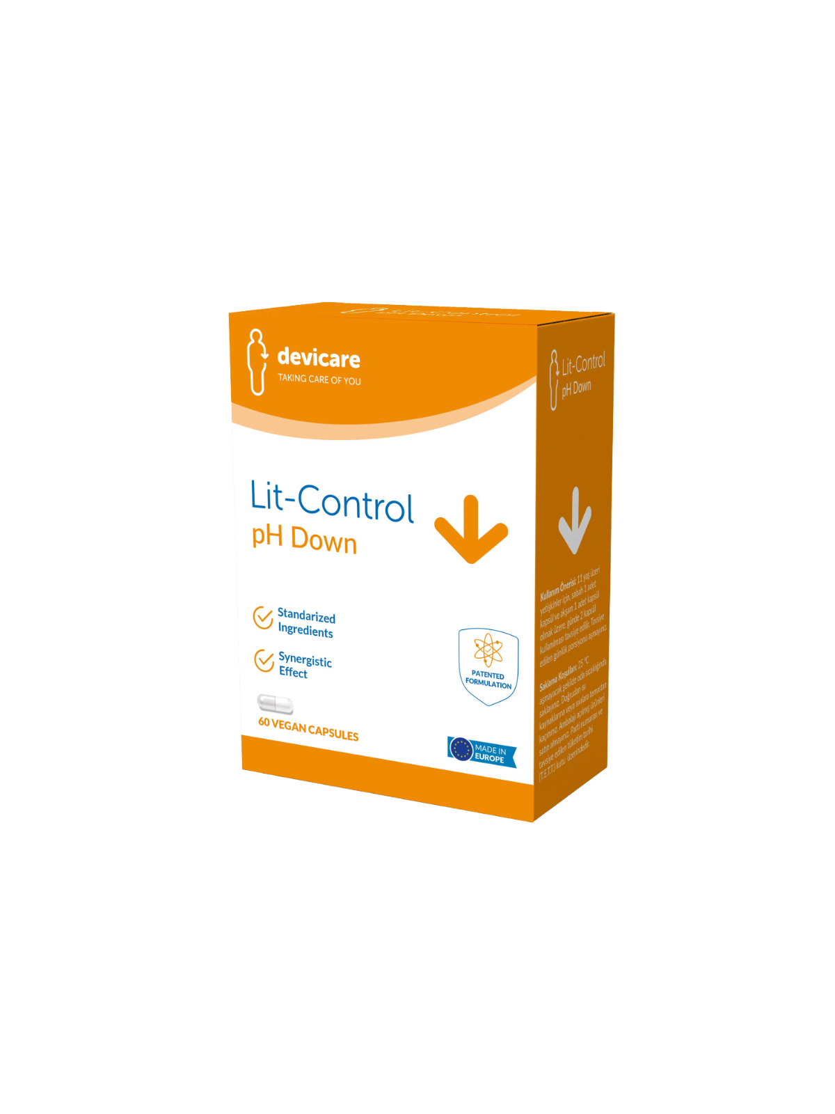 Lit-control ph down 60 caps
