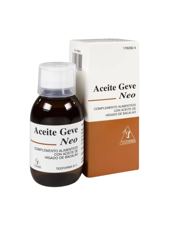 Aceite geve neo hígado de bacalao 150ml