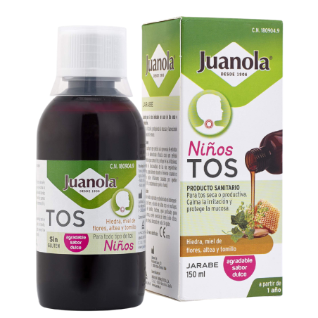 Juanola tos jarabe niños 150ml