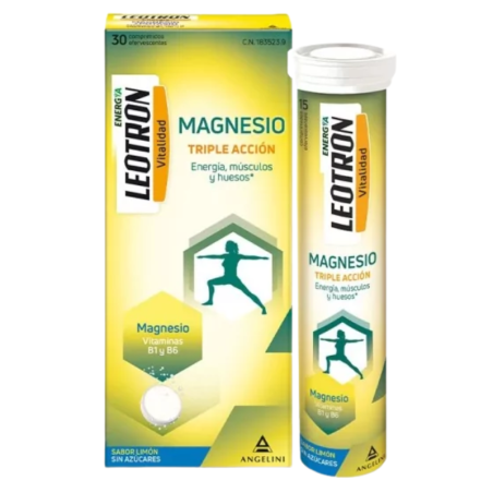 Leotron magnesio 30 comprimidos efervescentes