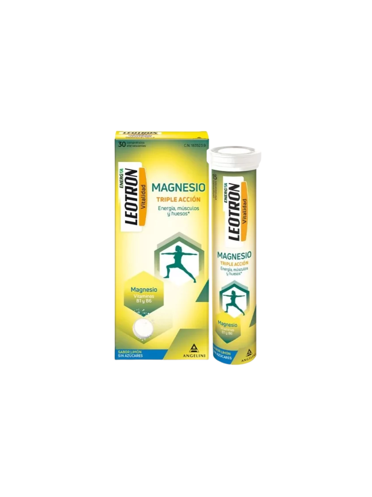 Leotron magnesio 30 comprimidos efervescentes