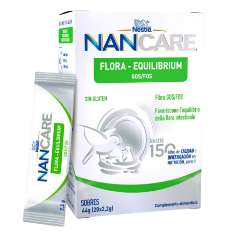 Nancare flora equilibrium 20 sobres x 2.2 g