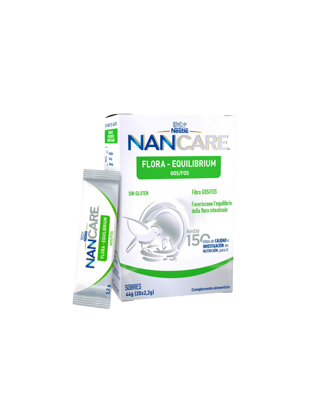 Nancare flora equilibrium 20 sobres x 2.2 g