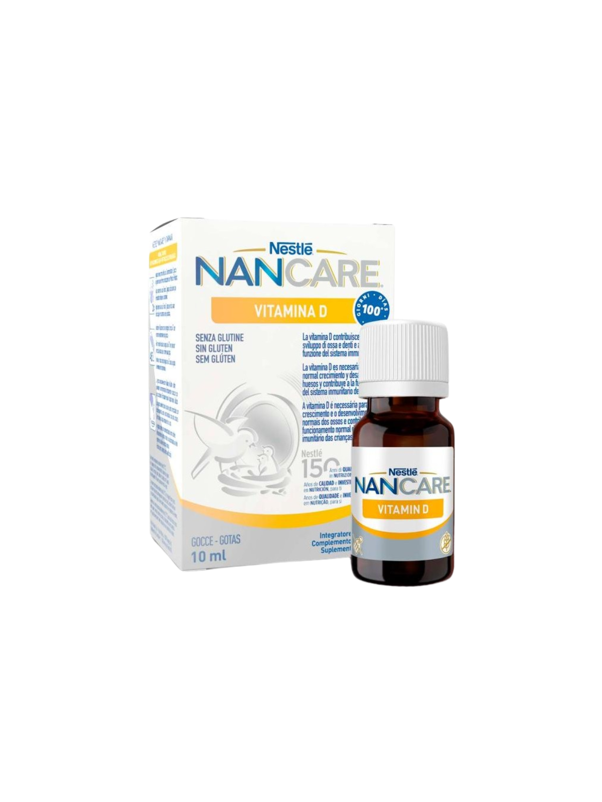 Nan Care Vitamina D gotas 10 ml
