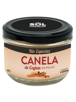 Sol natural bio canela polvo ceylan 100g