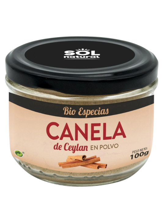Sol natural bio canela polvo ceylan 100g