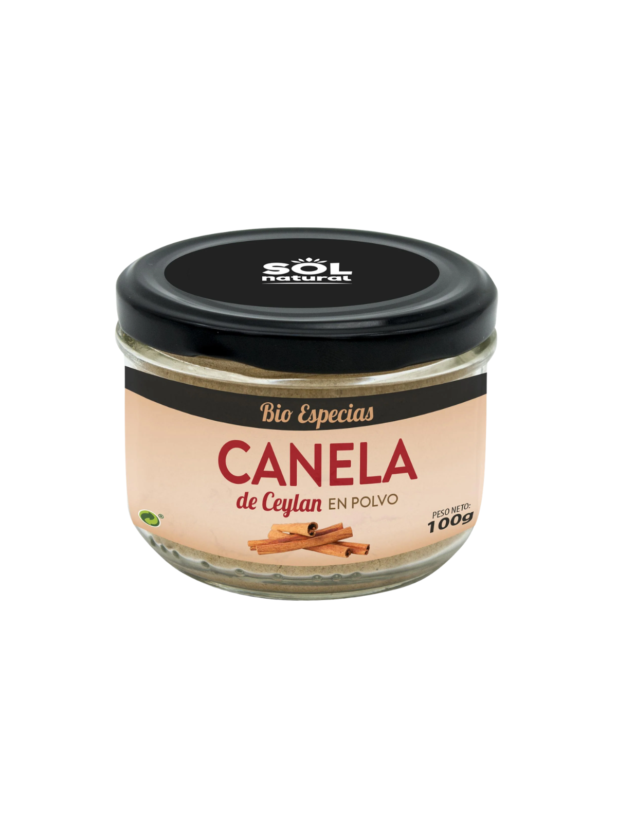 Sol natural bio canela polvo ceylan 100g