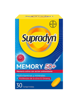 Supradyn Memory 50+ 30 comprimidos