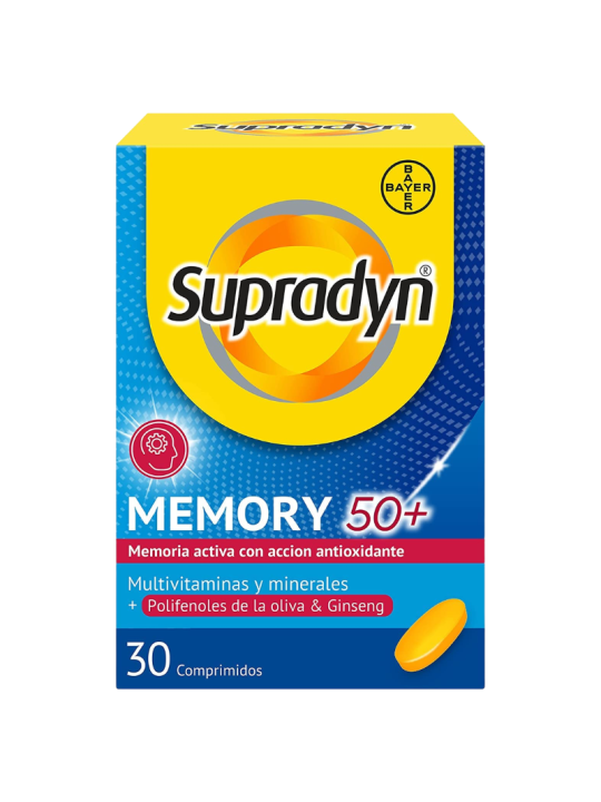 Supradyn Memory 50+ 30 comprimidos