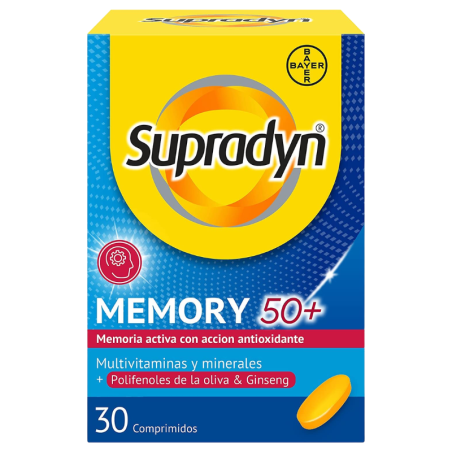 Supradyn Memory 50+ 30 comprimidos