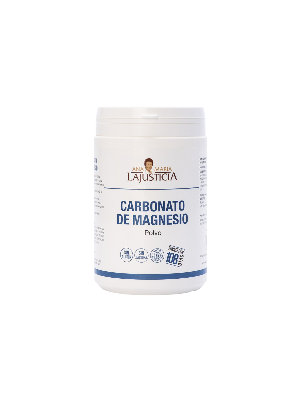 Lajusticia carbonato de magnesio polvo 130g
