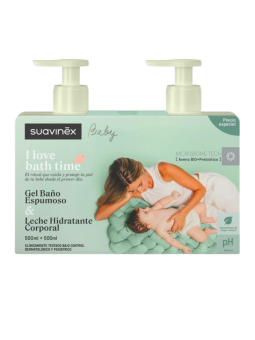 Suavinex pack gel espumoso y locion corporal