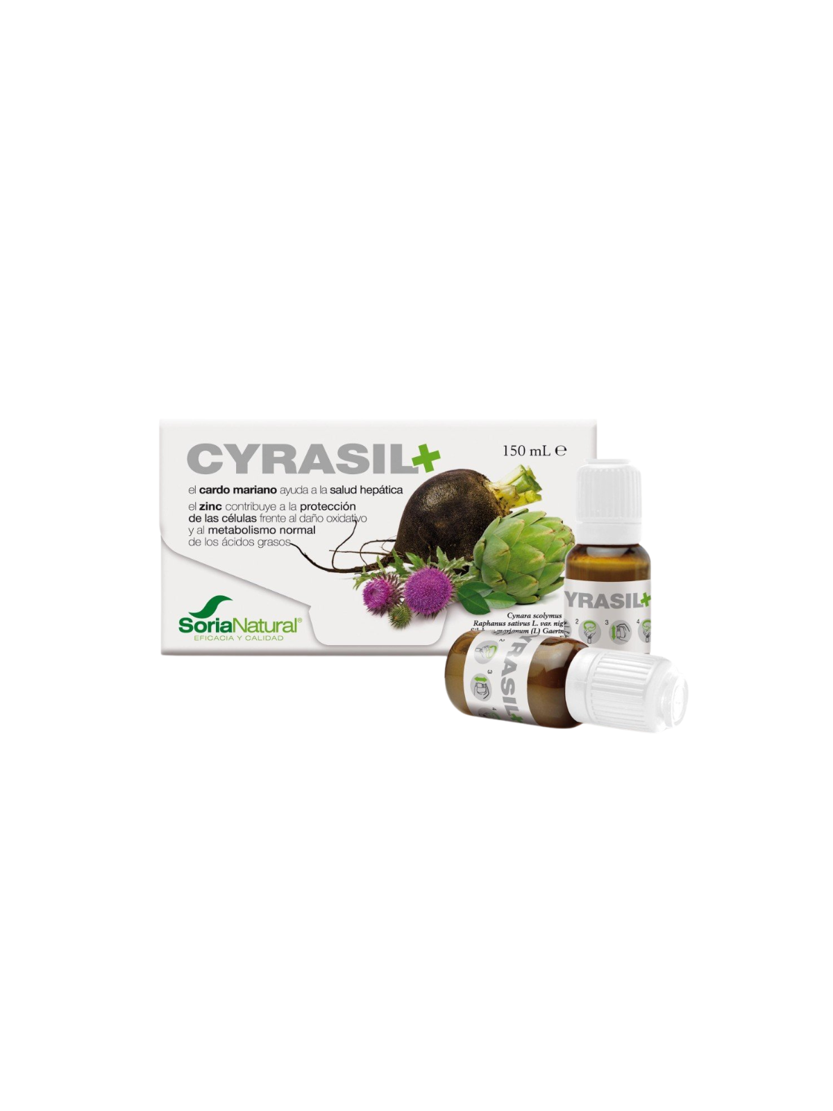 Soria natural cyrasil 14 viales