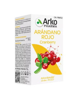 Arkocapsulas arandano rojo