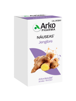 Arkocápsulas Jengibre 40 cápsulas