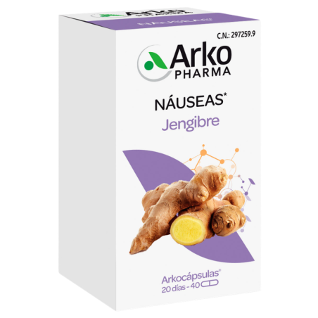 Arkocápsulas Jengibre 40 cápsulas