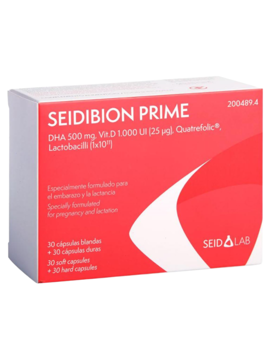 Seidibion Prime 30 cápsulas blandas y 30 cápsulas duras