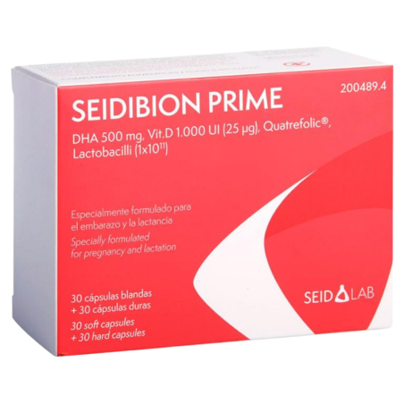 Seidibion Prime 30 cápsulas blandas y 30 cápsulas duras