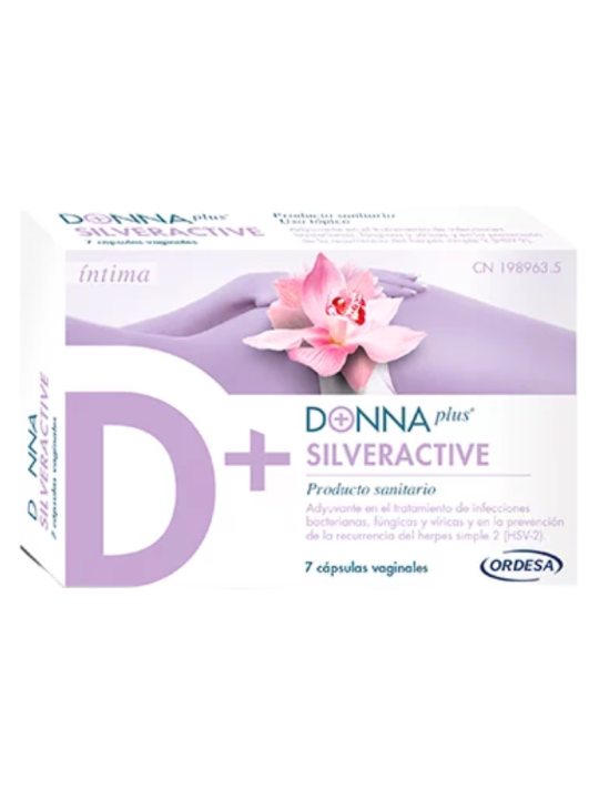 Donna plus silveractive 7 caps vaginales