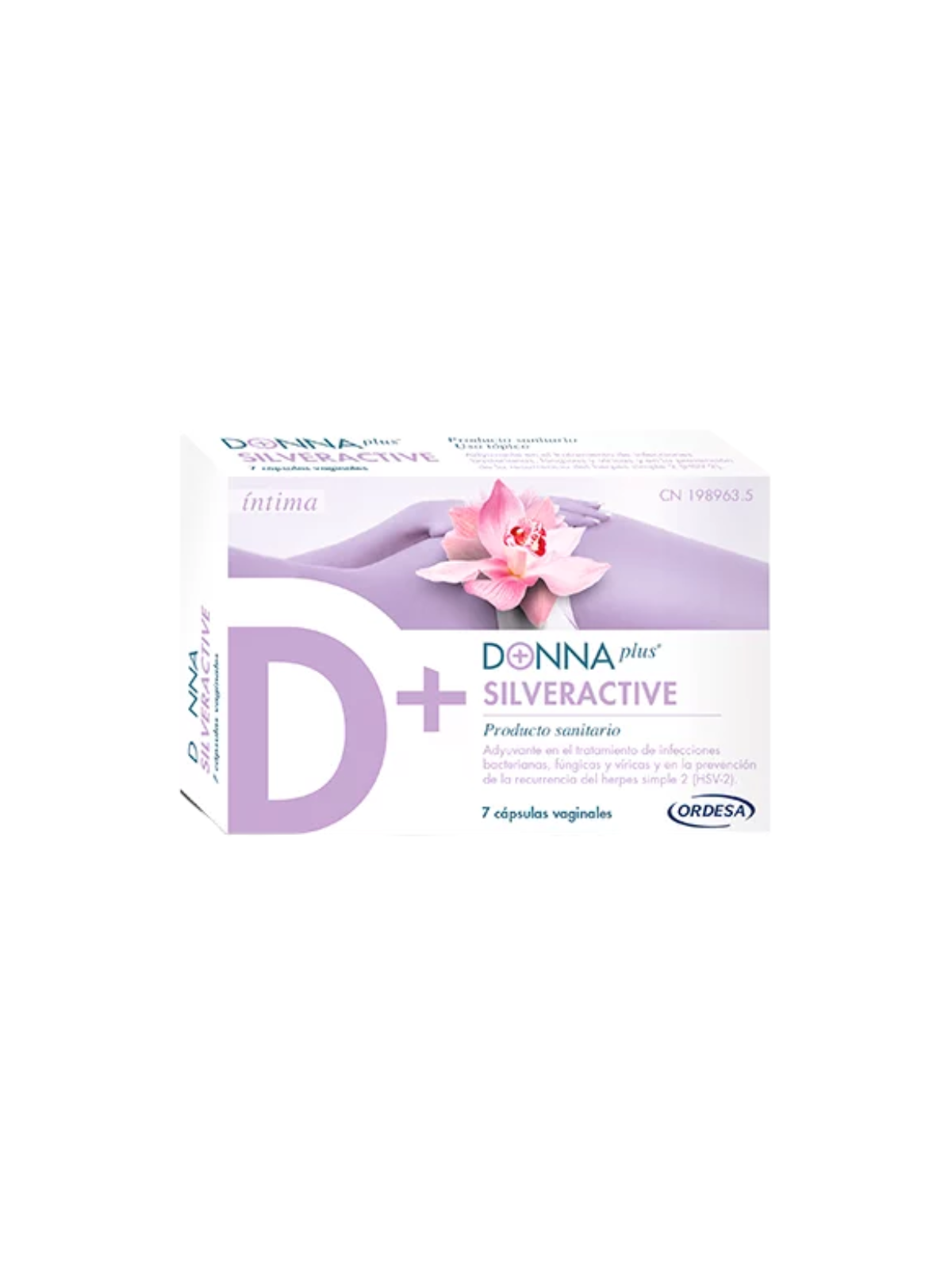 Donna plus silveractive 7 caps vaginales
