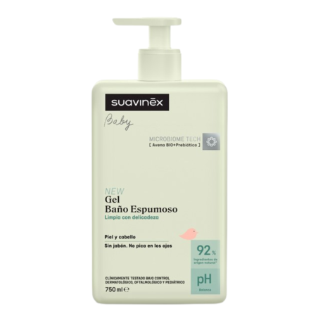 Suavinex pediatric gel champu espumoso 750ml