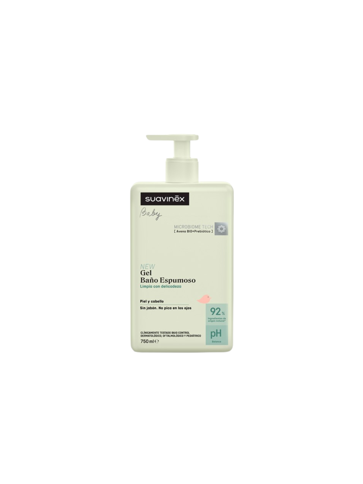 Suavinex pediatric gel champu espumoso 750ml