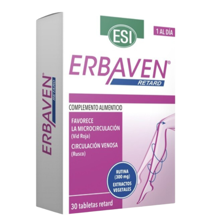Erbaven retard piernas ligeras 30 comp