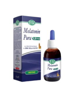 Melatonin pura 1.9 mg 50ml gotas sin erbe notte  esi