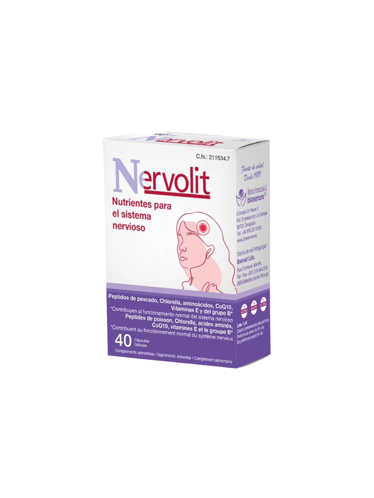 Bioserum nervolit 40 caps