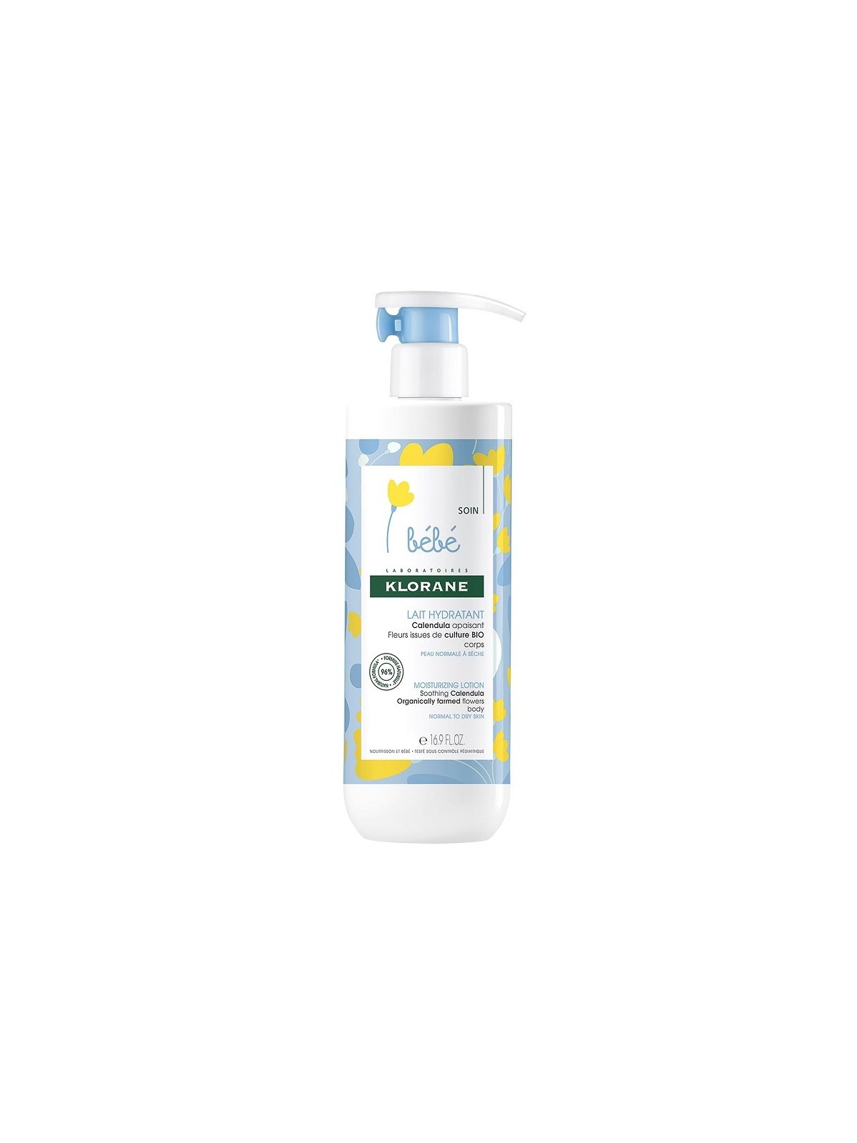 Klorane bebe leche hidratante 500 ml