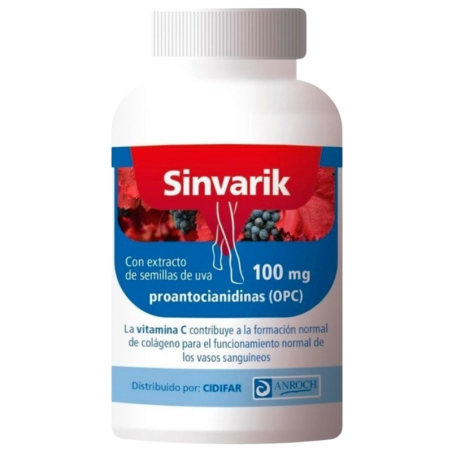 Anroch sinvarik 100mg 60 cápsulas