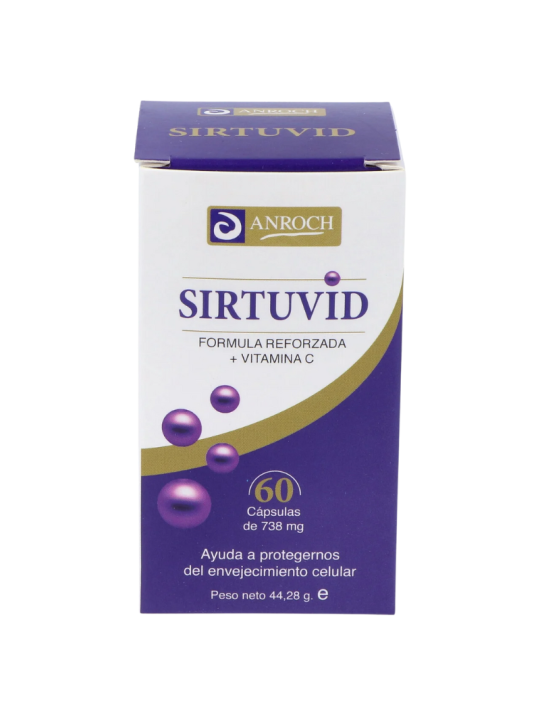 Anroch sirtuvid 60 cápsulas
