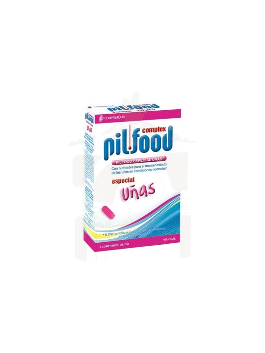 Pilfood complex uñas 30 comp