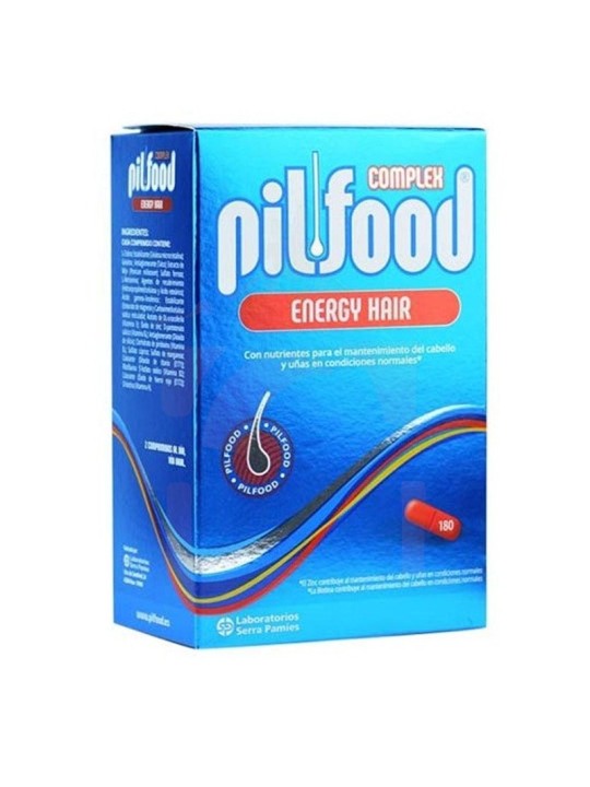 Pilfood complex energy hair 180 comprimidos