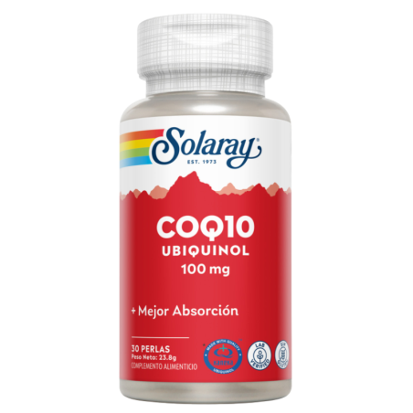 Solaray Ubiquinol CO Q10 100 mg 30 perlas