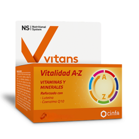 Ns vitans vitalidad a-z 100 comprimidos