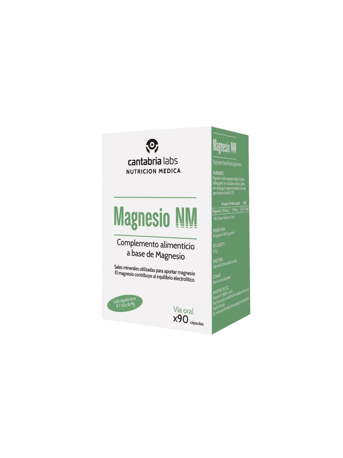 Cantabria Labs Magnesio NM 90 cápsulas