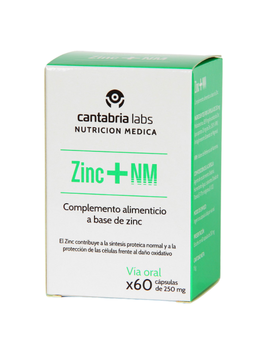 Cantabria Labs Zinc + NM 60 cápsulas