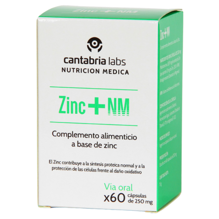 Cantabria Labs Zinc + NM 60 cápsulas