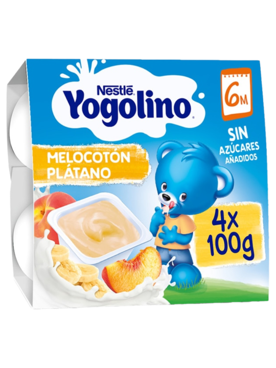 Nestle yogolino melocotón y plátano