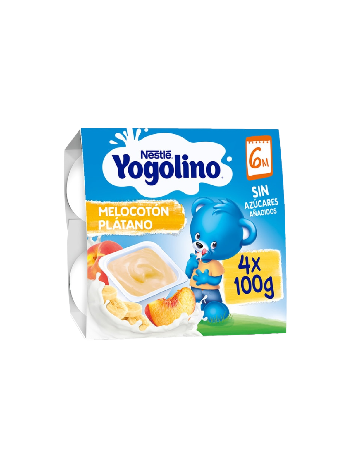 Nestle yogolino melocotón y plátano